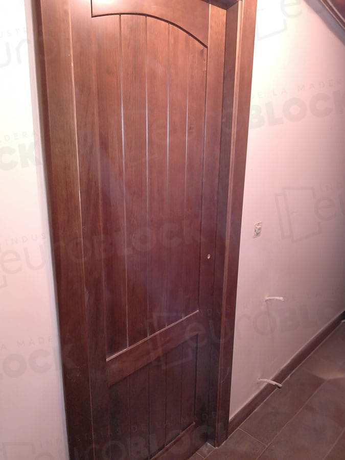Puerta Block Rústica de Madera Honor (Madera sin barniz)